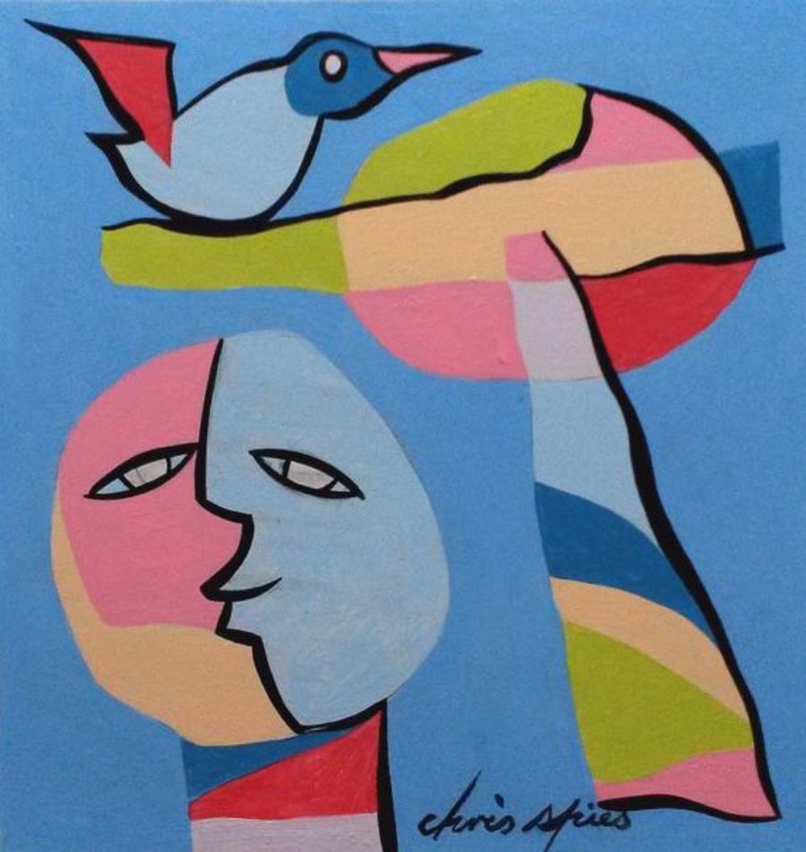 Chris Spies painting